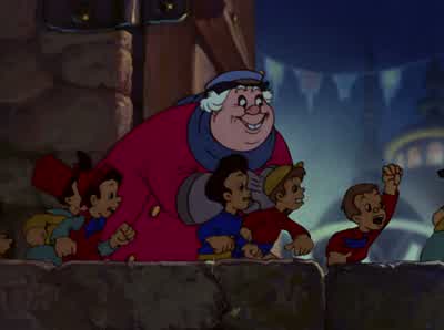 Right here, boys! - Pinocchio