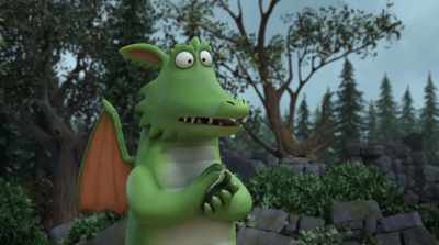 Right. Here comes a real live knight. - Zog