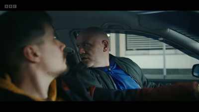 Right. Here she comes. - Blue Lights