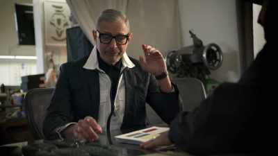 Right here is different textiles
and materials - The World According to Jeff Goldblum
