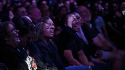 "Right here! This cocksucker, right here!" - Jo Koy: Live from the Los Angeles Forum