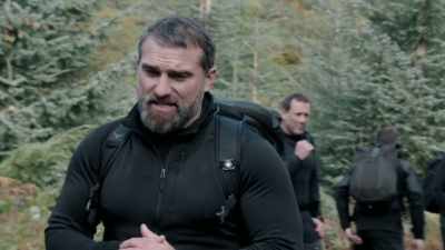 Right, when I say go, get into the
wagons, - Celebrity SAS: Who Dares Wins