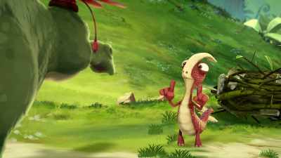 Right after I stop having fun
with real Giganto. - Gigantosaurus