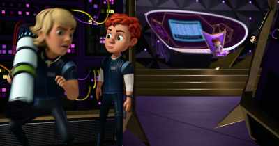 Right. I'll lay down cover fire
for us to escape. - Spy Kids: Mission Critical