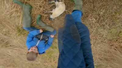 Right, I'm going
to just give you the camera. - Our Yorkshire Farm