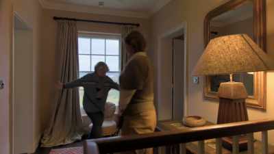 -- Right, I'm just going to step back - Extraordinary Escapes with Sandi Toksvig