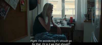 Right. I'm wondering if I should go
for that. Or is it we that should? - The Most Beautiful Boy in the World