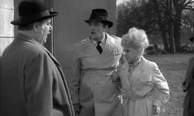 - Right, in you go.
- But I don't want to go. - Carry On Spying