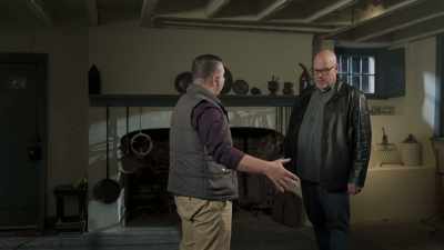 Right in this spot,
we had a six-foot table set up, - The Holzer Files