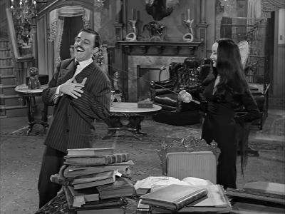 Right in the heart! - The Addams Family