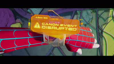 Right. I've never seen him so emotional. - Spider-Man: Across the Spider-Verse