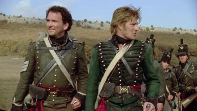 Right lads If we can't dawdle in the rear - Sharpe's Eagle