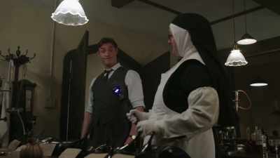  Right, let's see if these
 shoes have a tale to tell. - Sister Boniface Mysteries