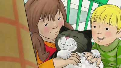 Right, Mog,
what you need is a bath. - Mog's Christmas