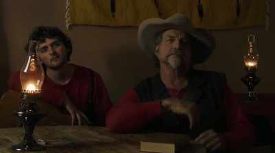 Right now you are being
fitted for costumes, - Bill Tilghman and the Outlaws