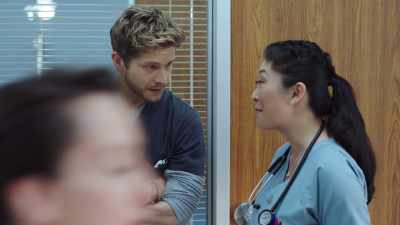 Right now, we have no idea
how that backpack even got here. - The Resident