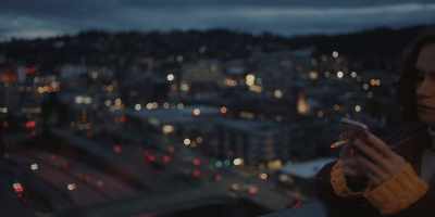 Right now,
I'm smoking a cigarette, - Who Are You People