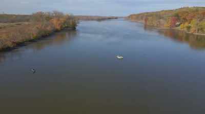 Right now, it's autumn,
which is beautiful, - World's Most Scenic River Journeys