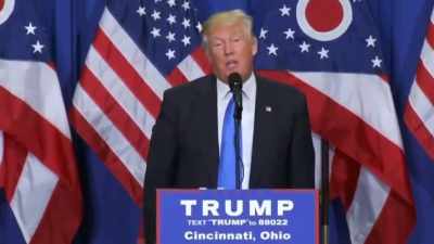 Right now, they just
stand there and say, - Trump: The Art of the Insult