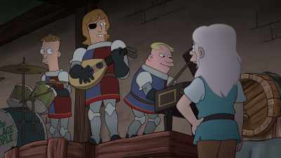 Right now we mostly play corn exchanges, - Disenchantment