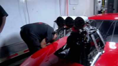 Right now the car is doing great.
We changed the fuel system last week. - Street Outlaws No Prep Kings Team Attack
