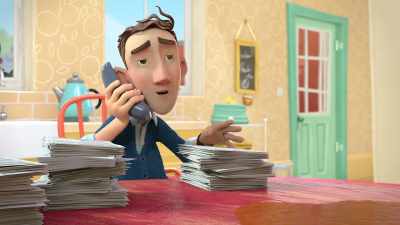-Right. Oh, that's a great idea.
-[Jonathan] Dad! Dad! - The Adventures of Paddington