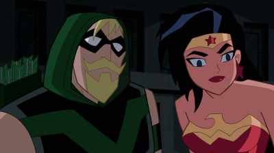 Right okay. Sol,
mon, grunt, tee. - Justice League Action
