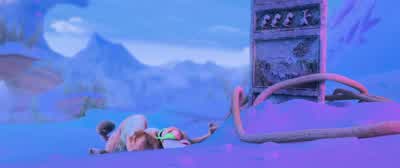 Right on the spleen! - Ice Age: Collision Course
