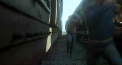 - Right on time.
- Shit! - Joyride