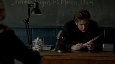 Right on time. - The Vampire Diaries