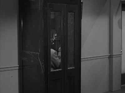 Right over here ma'am, have a seat. - Alfred Hitchcock Presents