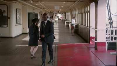 -Right over there.
-Thank you. - Cruise Ship Murder