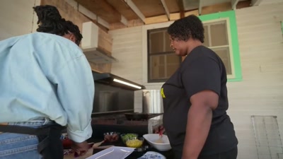 - Right. Right.
- ...the connection of all the, - Searching for Soul Food