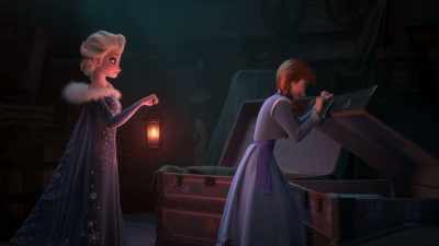 Right. Rows and rows
of satin gloves. - Olaf's Frozen Adventure