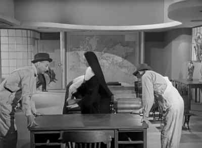 Right. See that it's straight. There. - The Bells of St  Mary's
