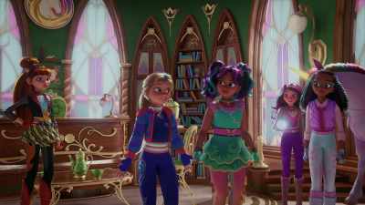 Right? She had, like, some legit moves. - Unicorn Academy