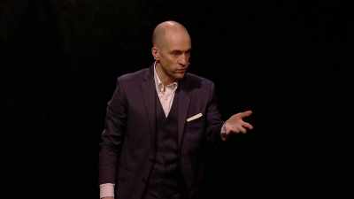 Right? So you could say someone famous,
as long as they are really, really famous. - Derren Brown: Miracle