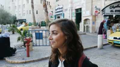 Right.
So, we drove here today and-- - Israelism