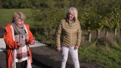-- Right. -- So, we're going to stay - Extraordinary Escapes with Sandi Toksvig
