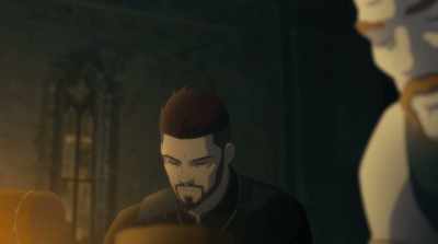 Right. So, who wishes to ride
and get blitzed somewhere nice and quiet? - The Witcher: Nightmare of the Wolf