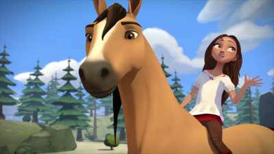 -Right, Spirit?
-[neighs] - Spirit: Riding Free