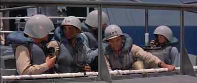 Right ten degrees rudder.
Steady up on 170. - The Enemy Below