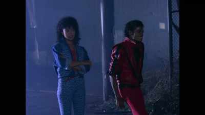 Right?
Th-Then, you know, the-the man - Thriller 40