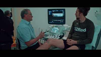 Right, so that's your injection done.
That's protecting it. - Take Us Home: Leeds United