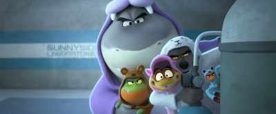 - Right.
The guinea pigs are locked - The Bad Guys