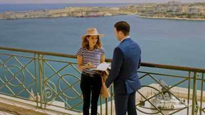 Right, and then the partner
goes to Elias' room - To Catch a Spy
