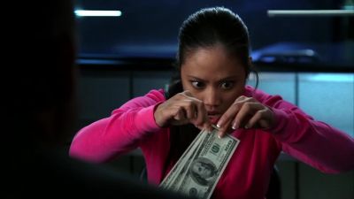 Right there.
He paid me with those. - CSI: Crime Scene Investigation