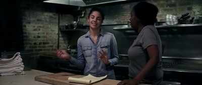 -Right.
-There's an arugula salad - The Ring Thing