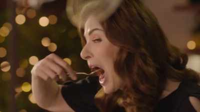 Right, they're done and I
don't need this now so... mmm. - Nigella: At My Table