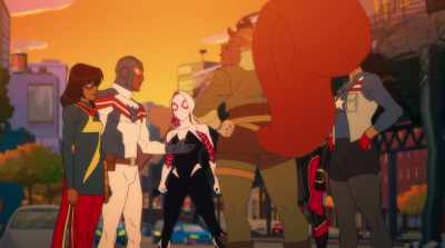 Right, even though these
events may look random, - Marvel Rising: Battle of the Bands